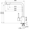 Смеситель GRANULA GR-2301 антик (бежевый) GR-2301_antik